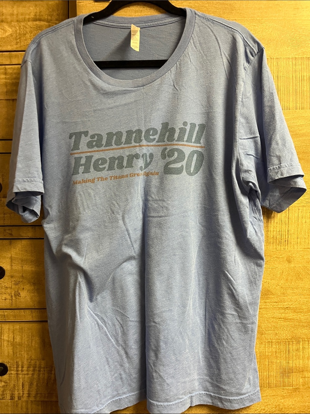 Tannehill Henry '20 Light Blue Graphic Men’s T-Shirt